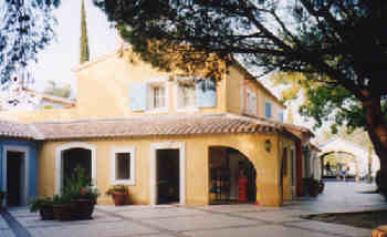 The shops on the campsite