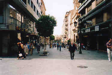 A street in Salamanca