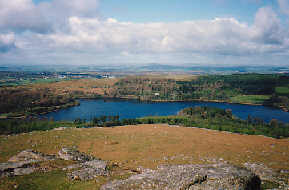 Burrator Reservoir, seen from Sheepstor, Dartmoor